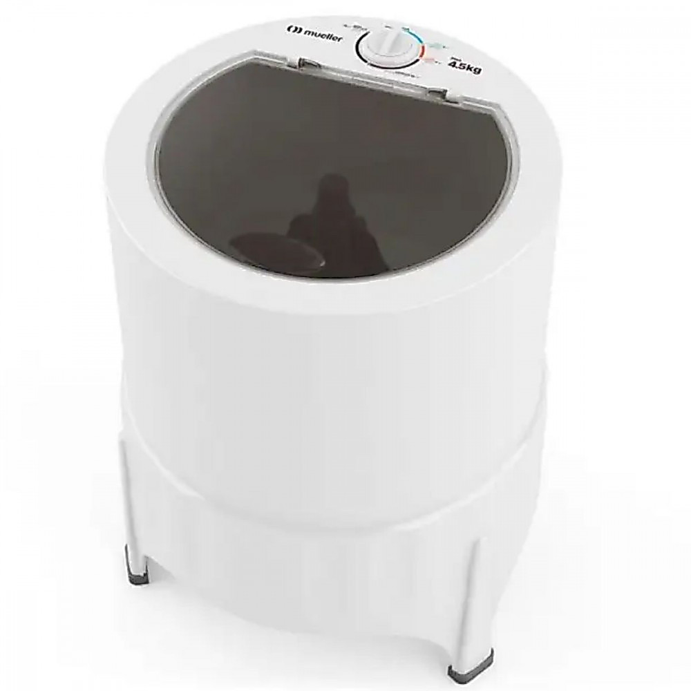 Lavadora Semiautomática Mueller Plus 4.5 KG Timer Superior 3 Programas Agitador Eficiente