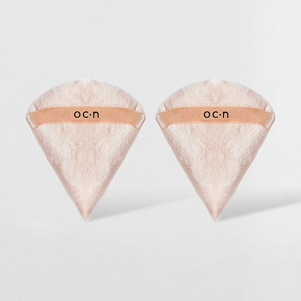 Kit Esponja de Maquiagem para Acabamento Powder Puff (2 Produtos)