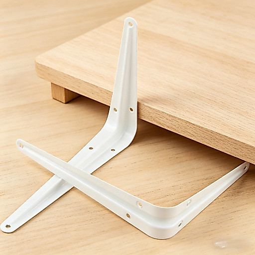 Kit C/20 Suporte Para Prateleira Cantoneira Para Prateleira  e Racks Casa e Decoração