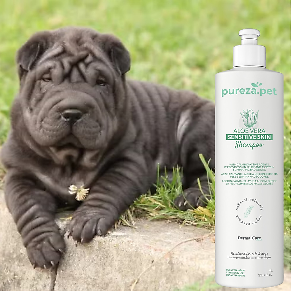 Shampoo pet profissional hipoalergênico pele sensível