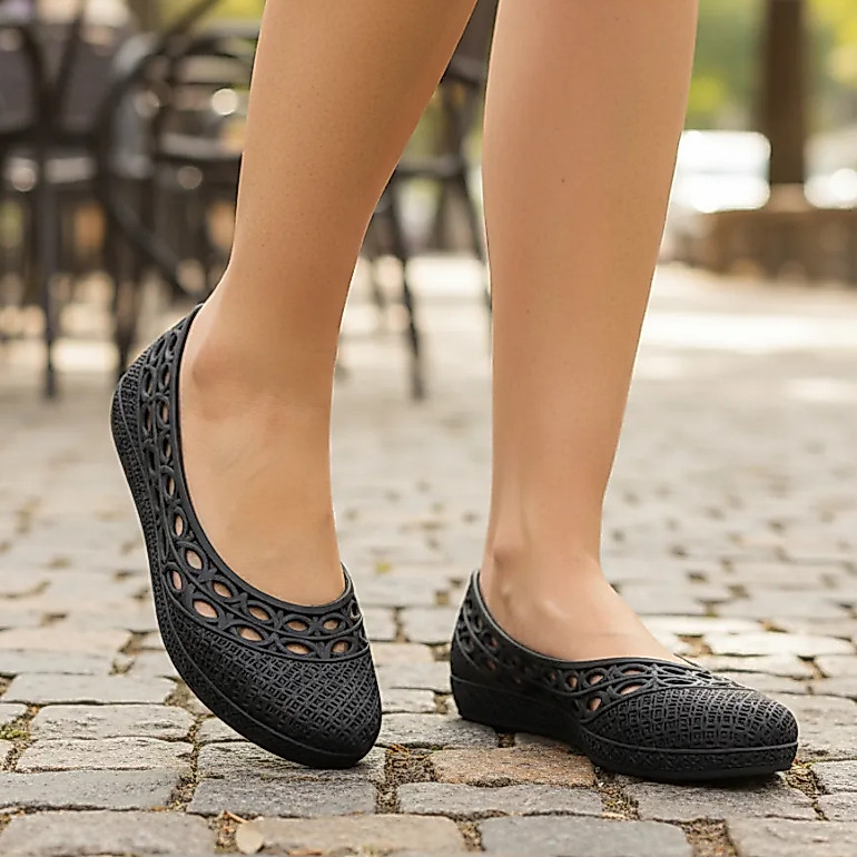 Sapatilha Feminina Bico Redondo Casual Ballerina