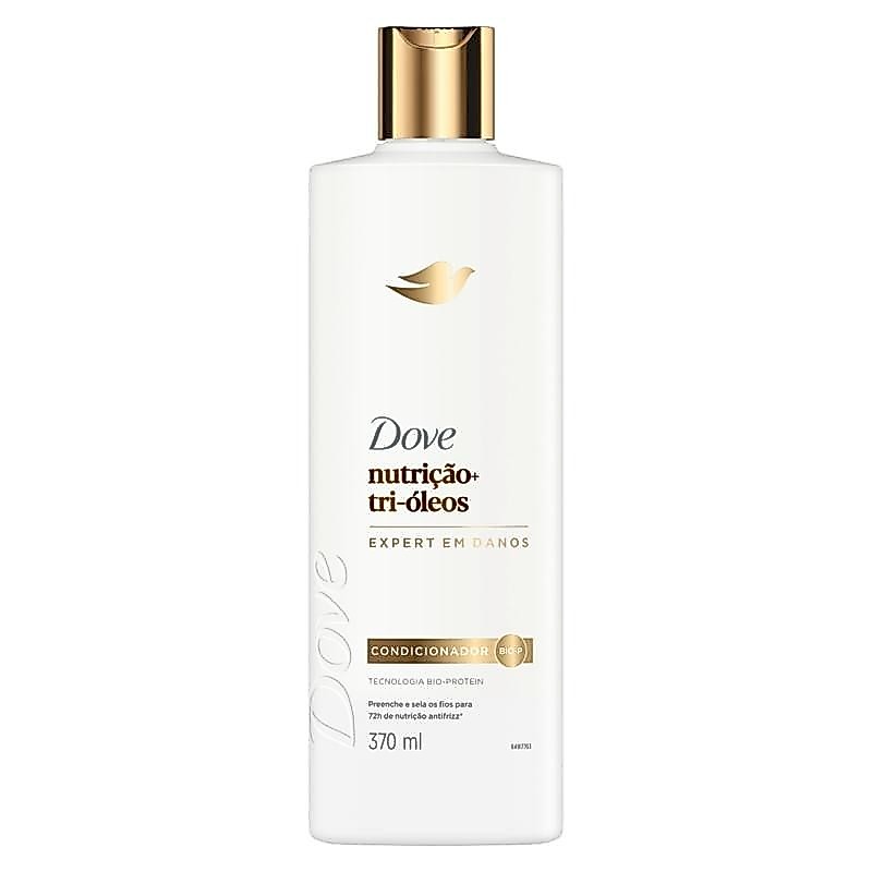 Condicionador Dove Nutrição+ Tri-Óleos Expert em Danos 370ml