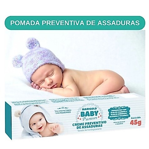 Creme Preventivo de Assaduras Marigold 45g