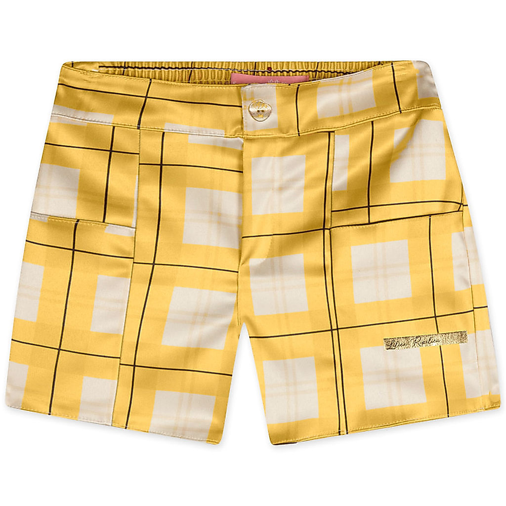 Short Alfaiataria Feminino Infantil Lilica Ripilica