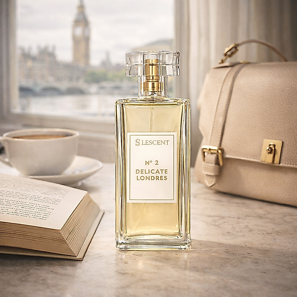Perfume Deo Colônia Lescent N2 DELICATE LONDRES  Feminino