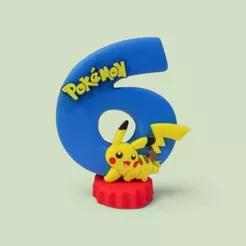 VELA BISCUIT POKEMON COM PAVIO MAGICO