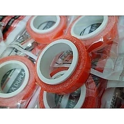 Kit 3x Rolos De Fita Dupla Face Adesiva 1 Metro X 9,5mm