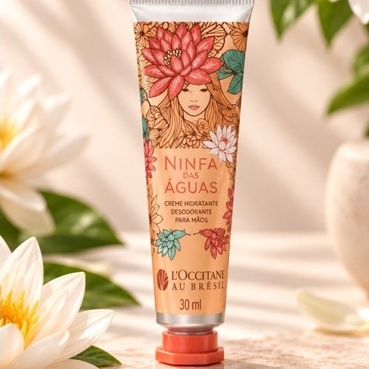 Kit Ninfa das Águas L’Occitane au Brésil | Mini Perfume 15ml + Creme para Mãos 30ml 🌺✨ — imagem 2 de 2