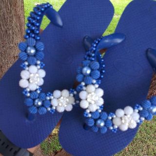 Chinelo  Personalizado Feminino Artesanal ,presentavel