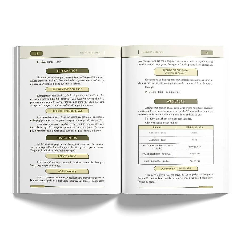 Grego Bíblico | Noções Gramaticais para Leitura, Exegese & Aplicação | Brian Kibuuka · foto 2