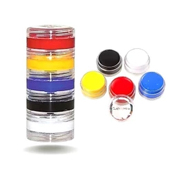 Torre tinta facial cremosa 5 cores Palhaço Colormake - maquigem artística - ENVIO IMEDIATO FESTA