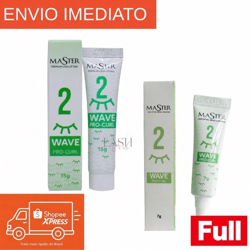 Passo 2 Master 7g/15g Lashlifting|Brow Lamination Nova Embalagem