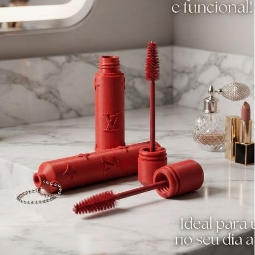 Kit 4 Porta Escova de Cílios Estilo Luxo Porta Rímel 3D
