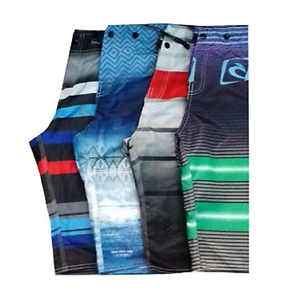 Kit Combo 5 Bermuda de Surf com Elastano Masculina Estampada top moda praia tecido estica