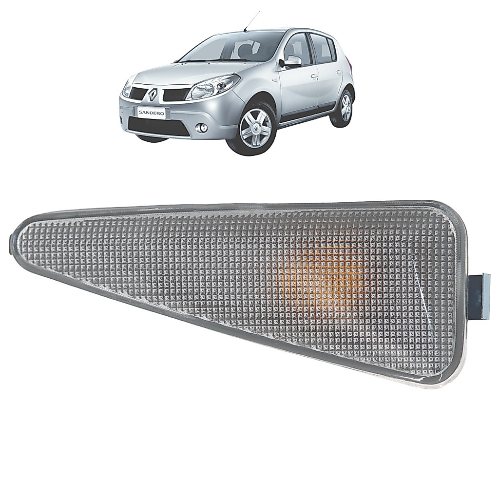 Lanterna Seta Pisca Lateral Sandero 2008 2009 2010 2011 2012 2013 2014 Esquerdo