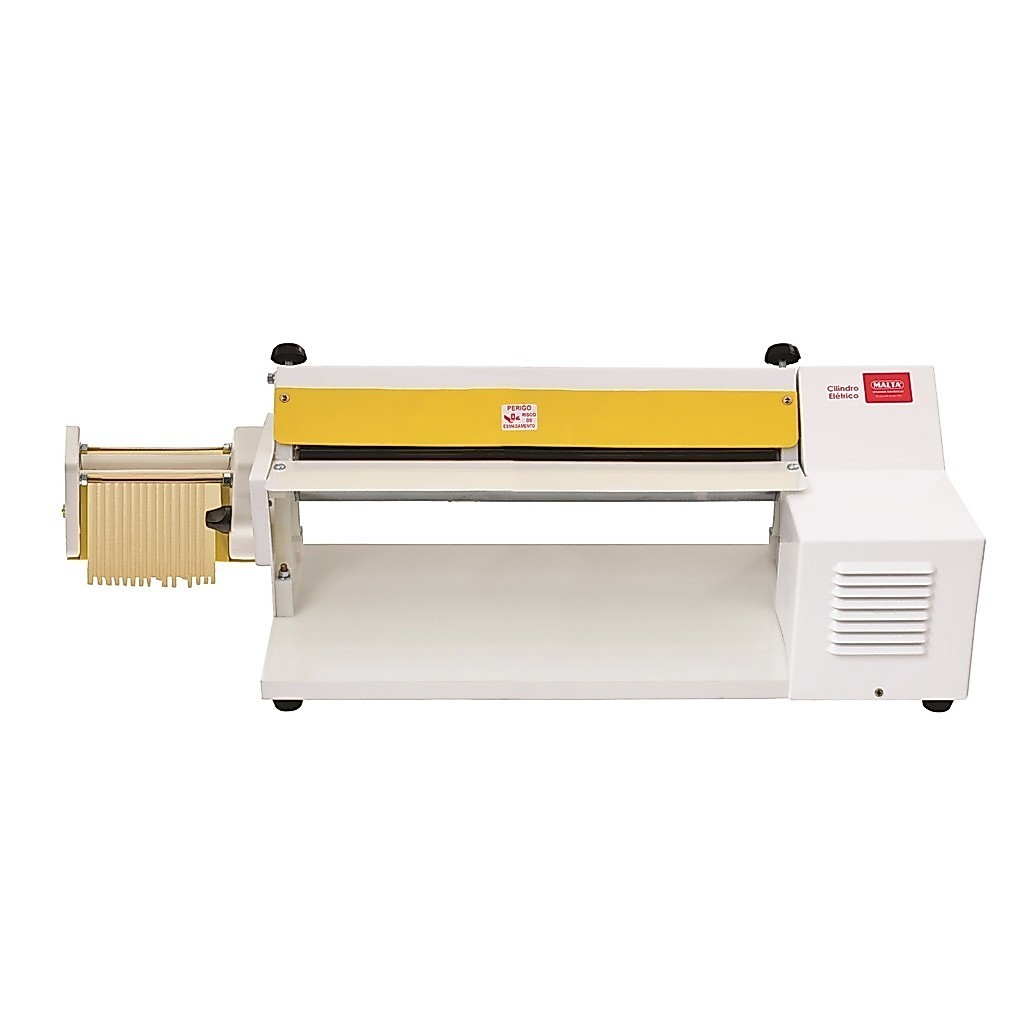 Imagem Cilindro Laminador Elétrico 40cm Massas com Cortador Talharim Malta