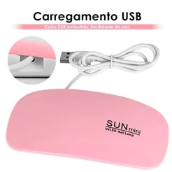 ANA1108 Mini Cabine Sun Mini de Unha Estufa LED para Unhas em Gel Portátil