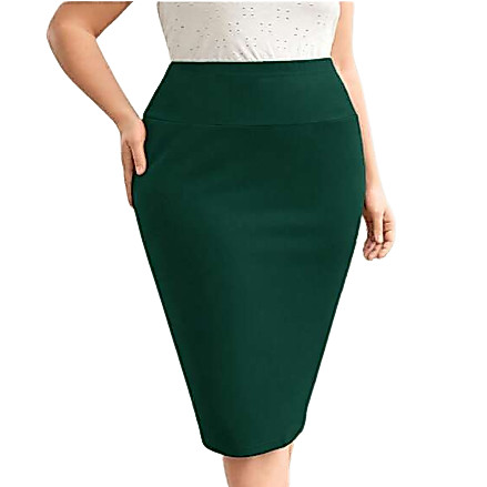 Saia Feminina Plus Size Tamanho Grande