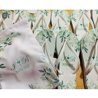 15 PARES DE CHINELO PERSONALIZADO (fazemos sua arte do seu jeito)
