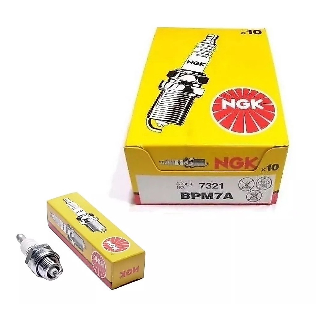 Kit 4 Vela De Ignição Ngk Motor 2t Roçadeira Motosserra