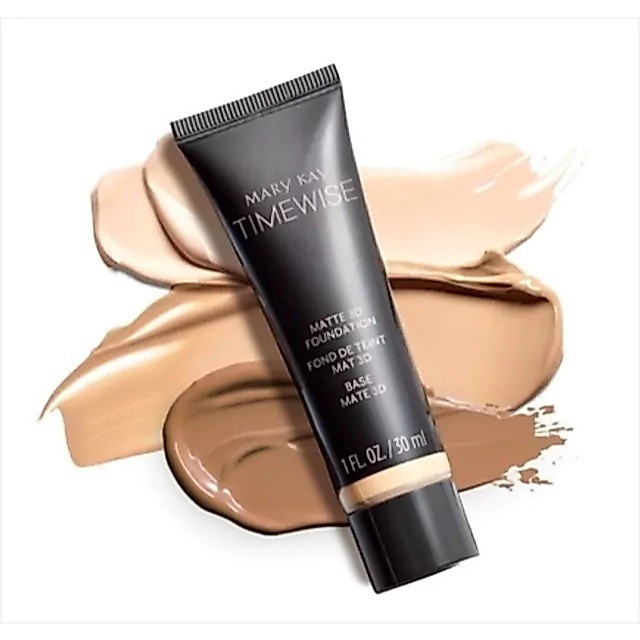 Base Líquida Matte Timewise 3D - Cor Beige N190 - Mais vendida - Não resseca a pele