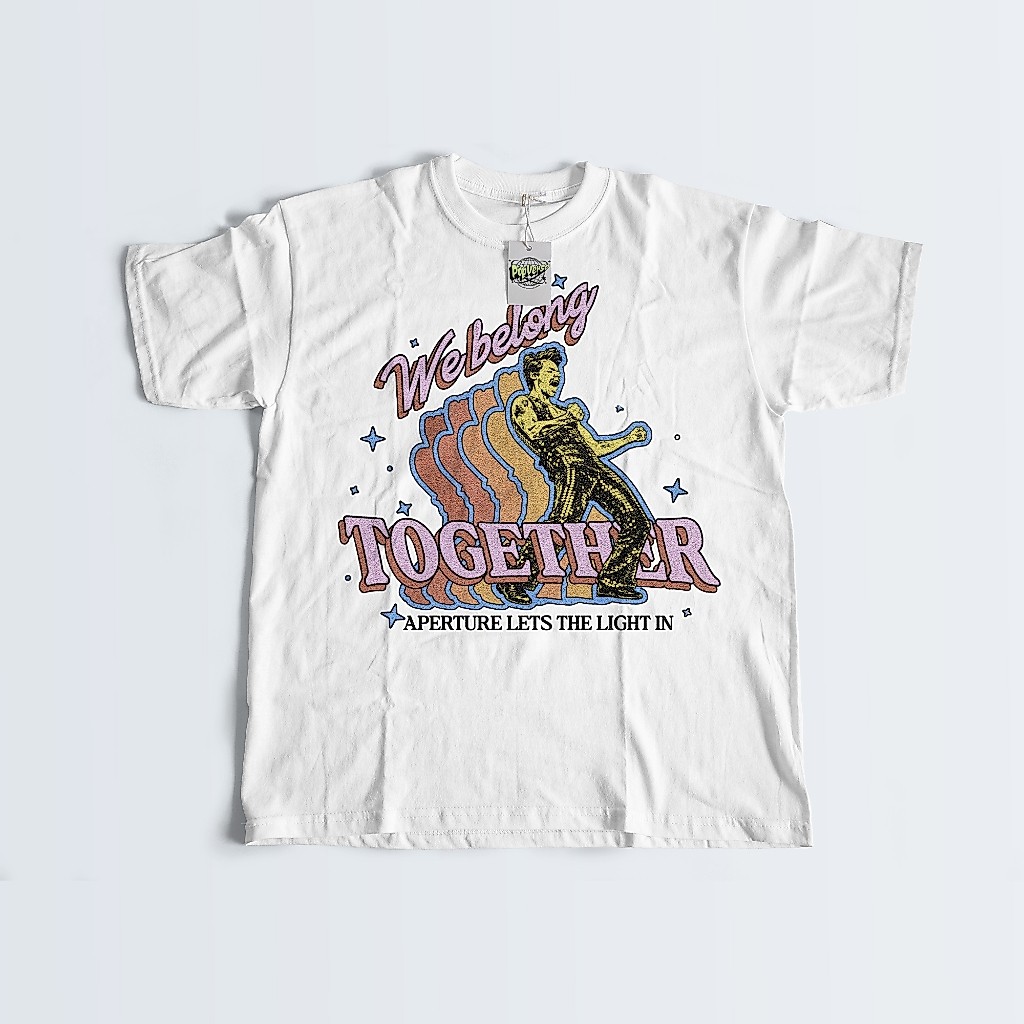 CAMISETA - HARRY STYLES -  KISS ALL THE TIME DISCO OCCASIONALLY - TOGETHER TOGETHER TOUR - 100% ALGODÃO  + BRINDES