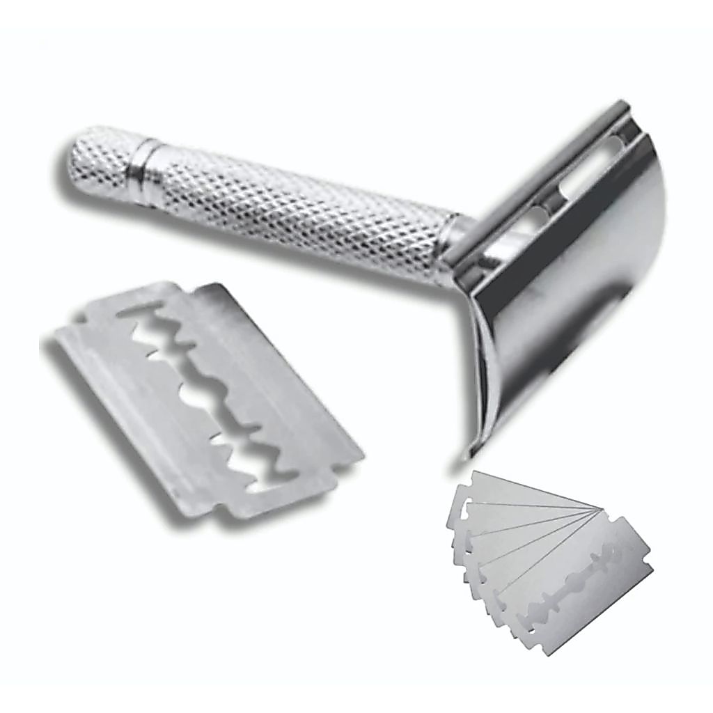 Aparelho de Barbear Articulado Clássico Retrô Antigo Para Barbeador >>>  LAMINA DE BRINDE<<<