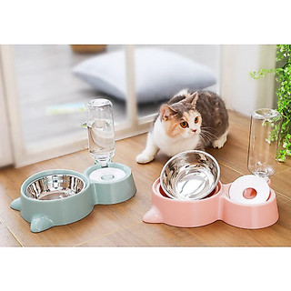 Comedouro E Bebedouro Automático Para Cães Gatos Pet Filhotes--PET02