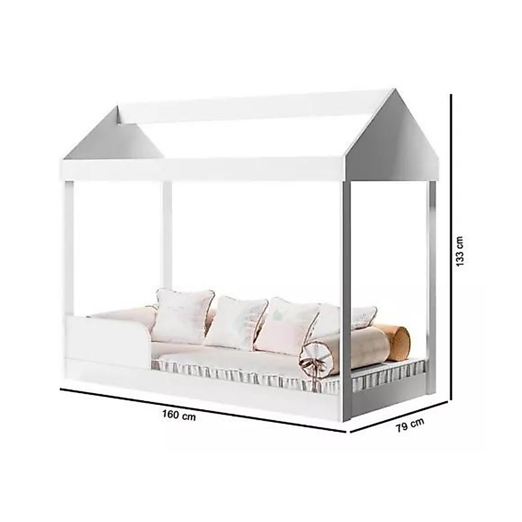 Mini Cama Infantil Crystal Dakota Montessoriana Casinha - AV · foto 2