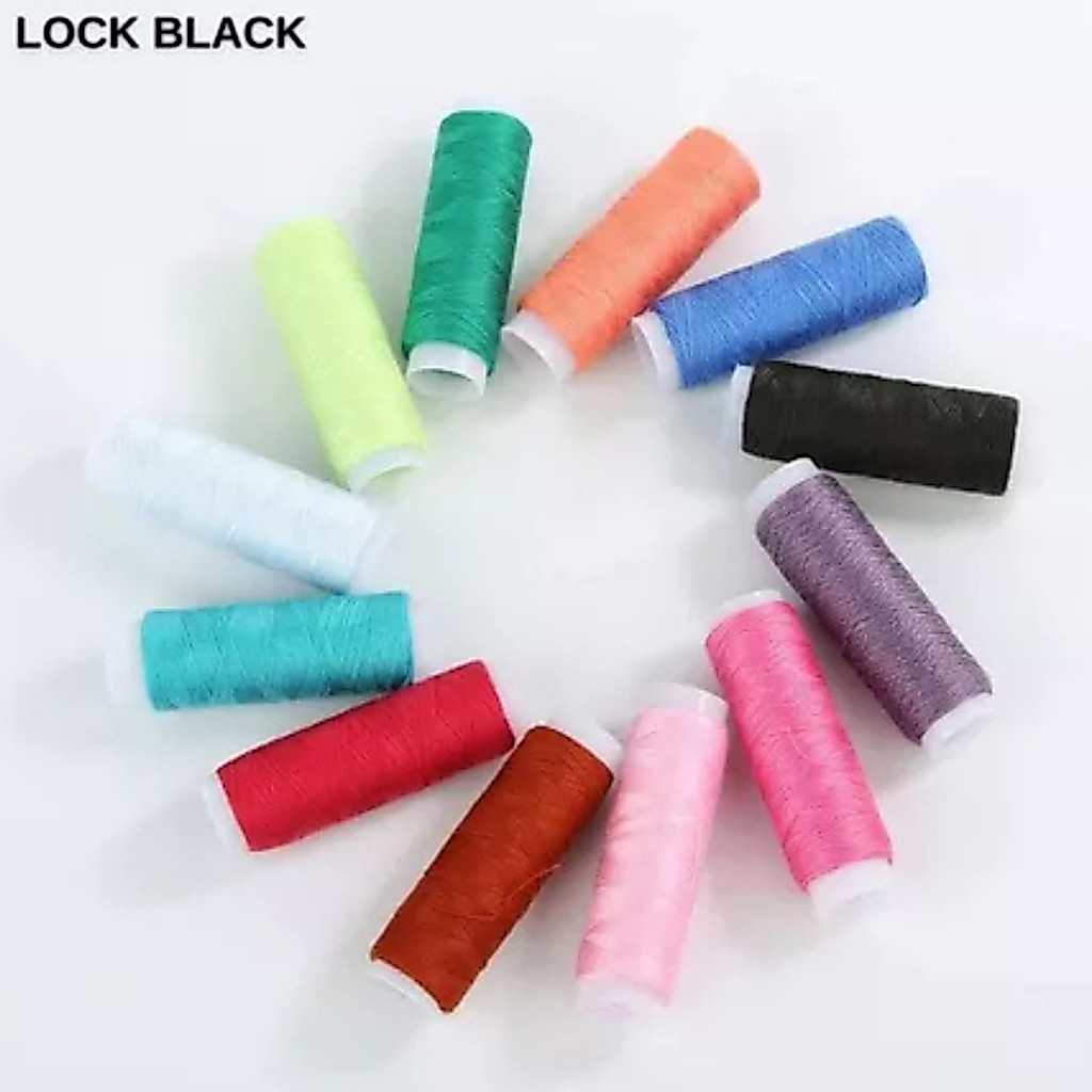 Kit de Costura Completo com 39 Peças – Linhas Coloridas, Agulhas Diversas, Passa-Linha e Acessórios para Reparos Rápidos — imagem 2 de 2