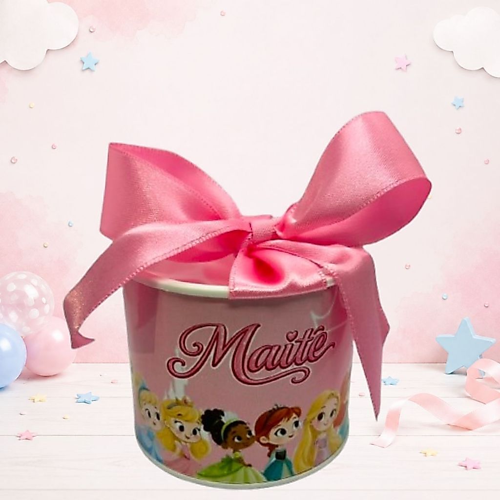 Kit tubolatas personalizadas Princesas • Lembrancinha maternidade | aniversário | chá de bebê • 5x6