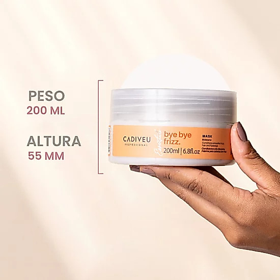 Cadiveu Professional Essentials Bye Bye Frizz Máscara de 200ml · foto 2