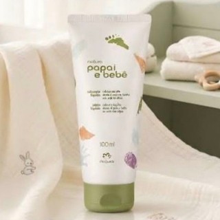 Hidratante Papai e bebê Natura mesma fragrância do Mamãe e bebê