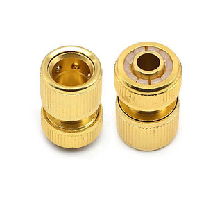 Liga de alumínio cobre-banhado conector rápido de água de 4 pontos 1/2 conector de água de liga de alumínio quatro ponto
