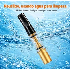Filtro Resistente Purificador Retem Resíduos e Impurezas Lavável e Reutilizável Ecológico - Fosco
