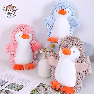 Toalha de tecido macio tipo pinguim, com bolinhas felpudas, boa absorção, para uso na cozinha, espessa, de secagem rápid