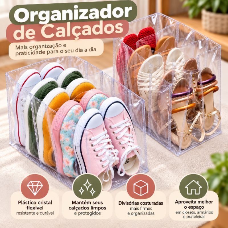 Sapateira 5 divisões colméia organizadora sapato-escolha quantidade