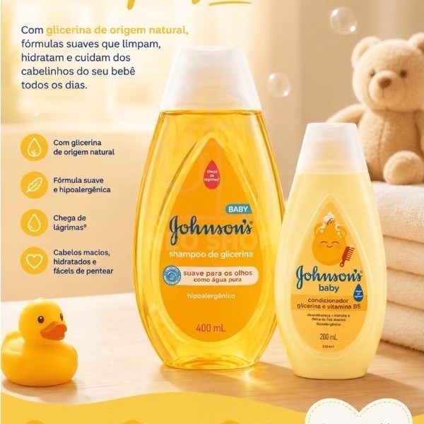 Shampoo Johnson's Baby Regular 400ml
