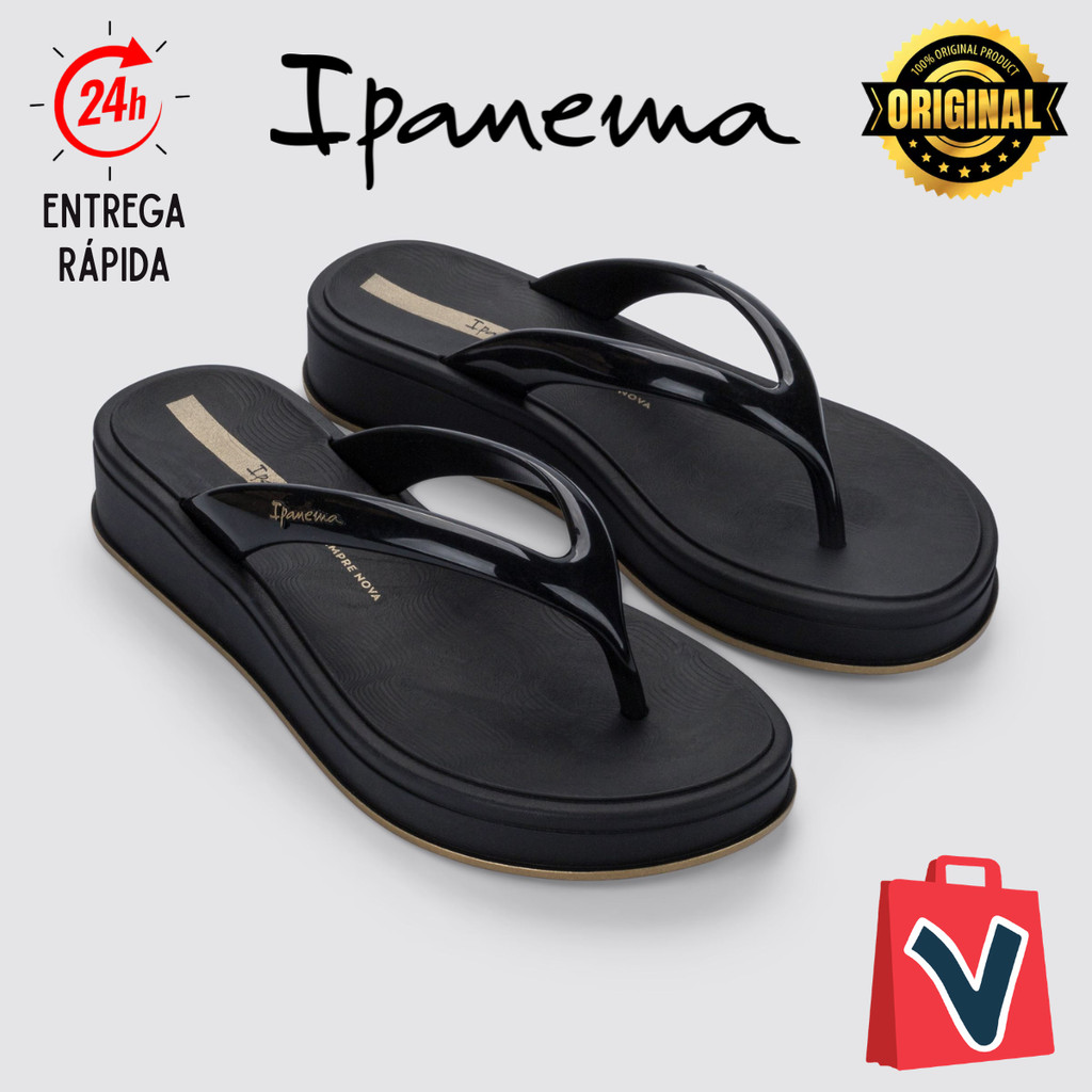 Chinelo Plataforma Glow Up Ipanema 27417 em Oferta na Shopee