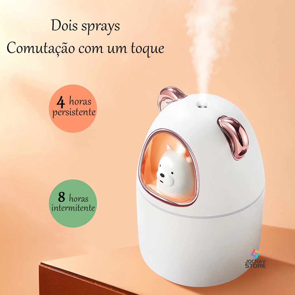 Umidificador De Ar E Aromatizador Purificador Humidificador De Ambiente Difusor Portatil Para Carro