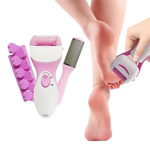 Kit Spa dos Pés 4 Itens Cuidados com o Pé Meia de Hidratação Antiressecamento Pedicure
