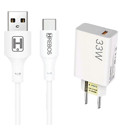 Kit Carregador 2 Metros Turbo Para Redmi 13C - Cabo USB C e Fonte