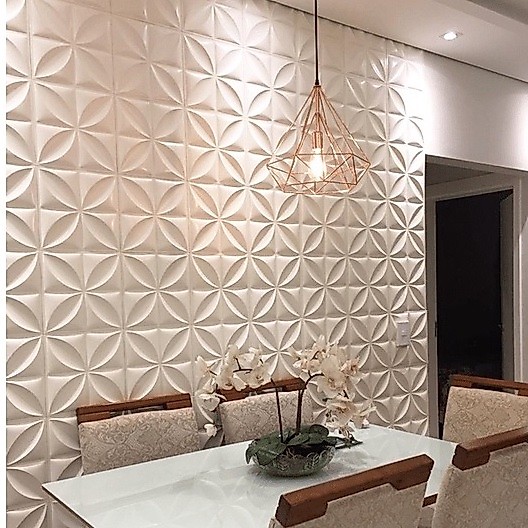 25 Placas PVC 3d Revestimento De Parede Decorativa 25 cm