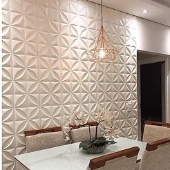 15 Placas PVC 3d Revestimento De Parede Decorativa 25 cm
