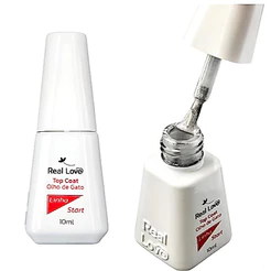 Top Coat Olho De Gato Linha Start Real Love-10ml