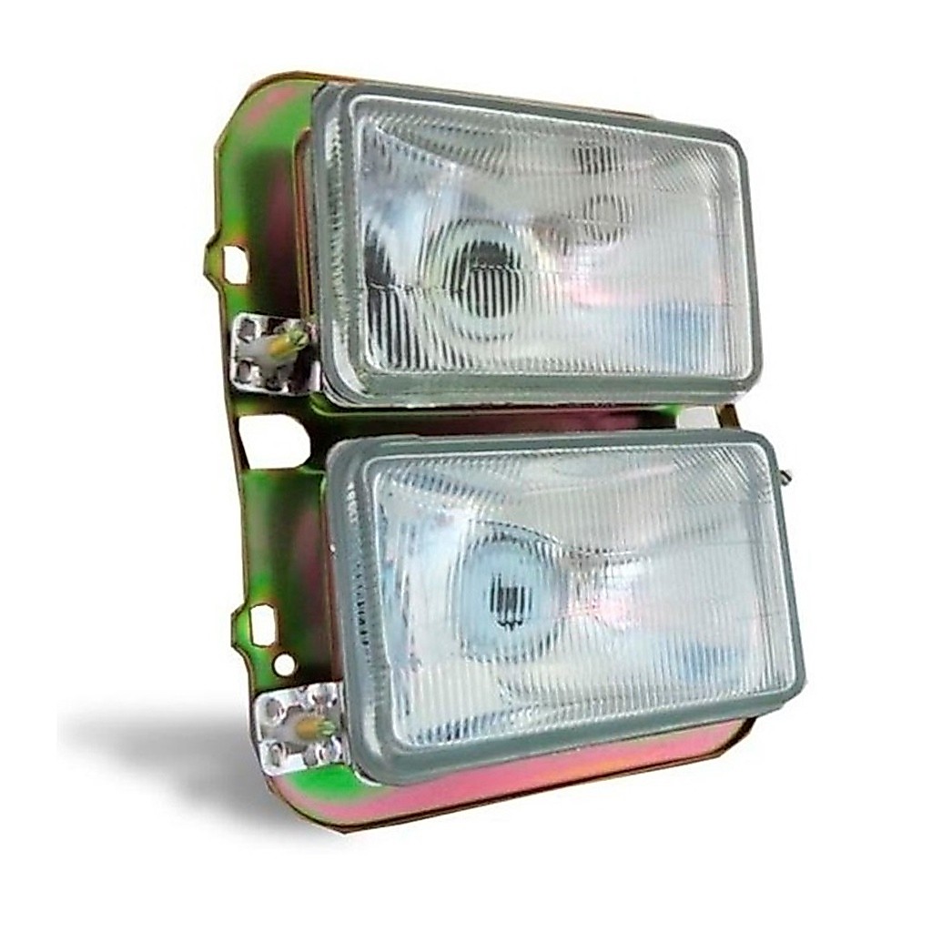 Farol F1000 1985 Até 1991 Lente Vidro Carcaça Ferro - Envio Imediato