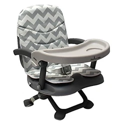 Cadeirinha de Alimentação Portátil Cloud Cinza Premium Baby