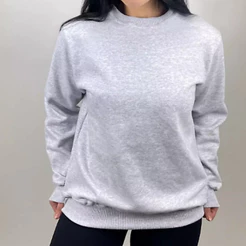 Moletom Feminino Blusa de Frio Mulher Casaco Cortavento Capote Flanelado 100% algodão