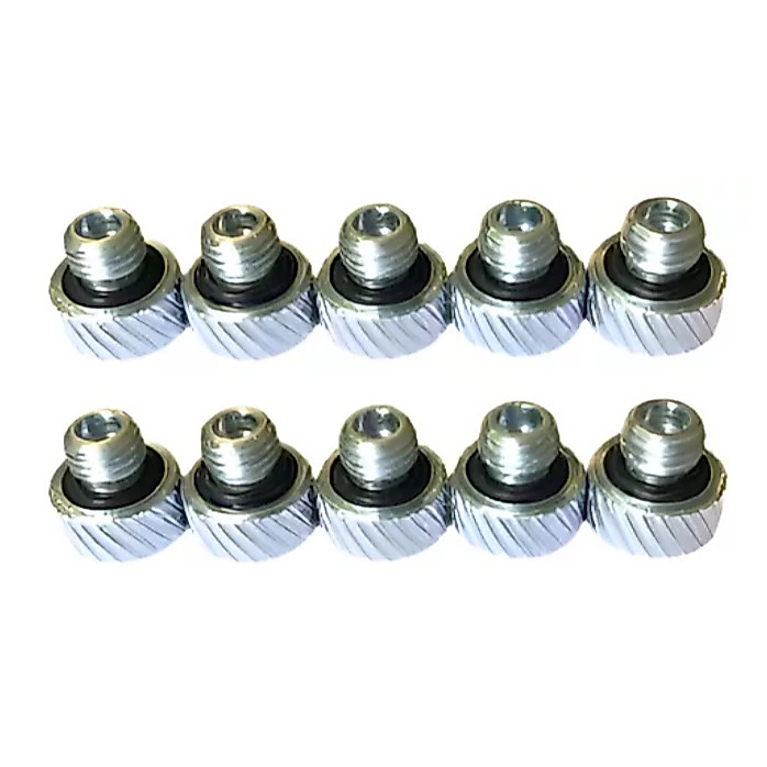Tampas Metal P/ Vedar Válvula Enchimento Alta ou baixa kit 2Un ou 10Un