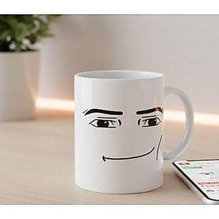 Caneca Meme Roblox - Man Face & Woman Face - Edição Exclusiva